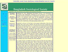 Tablet Screenshot of bangladeshsociology.org